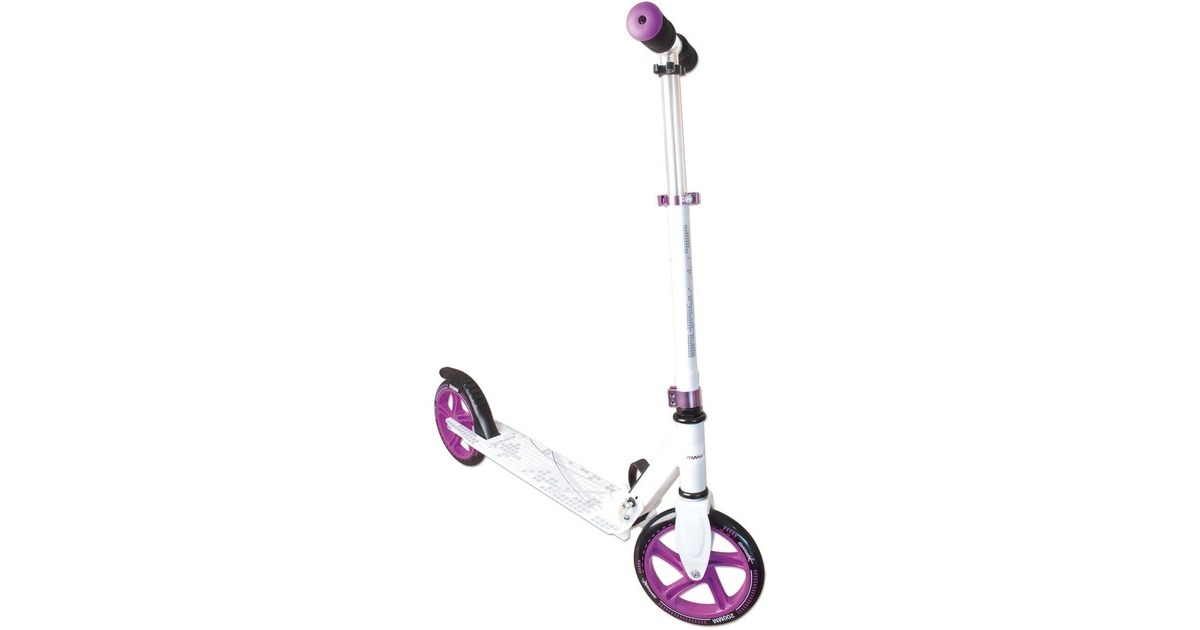Muuwmi Aluminium Scooter 200 mm(weiß/violett)