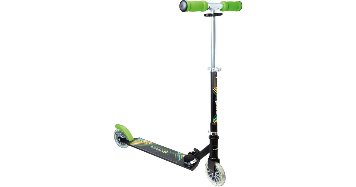 Muuwmi Aluminium Scooter Neon 125 mm(mit Leuchtrollen)