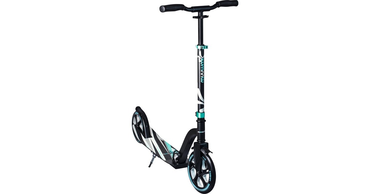 Muuwmi Aluminium Scooter Pro 230/205 mm(schwarz/türkis)