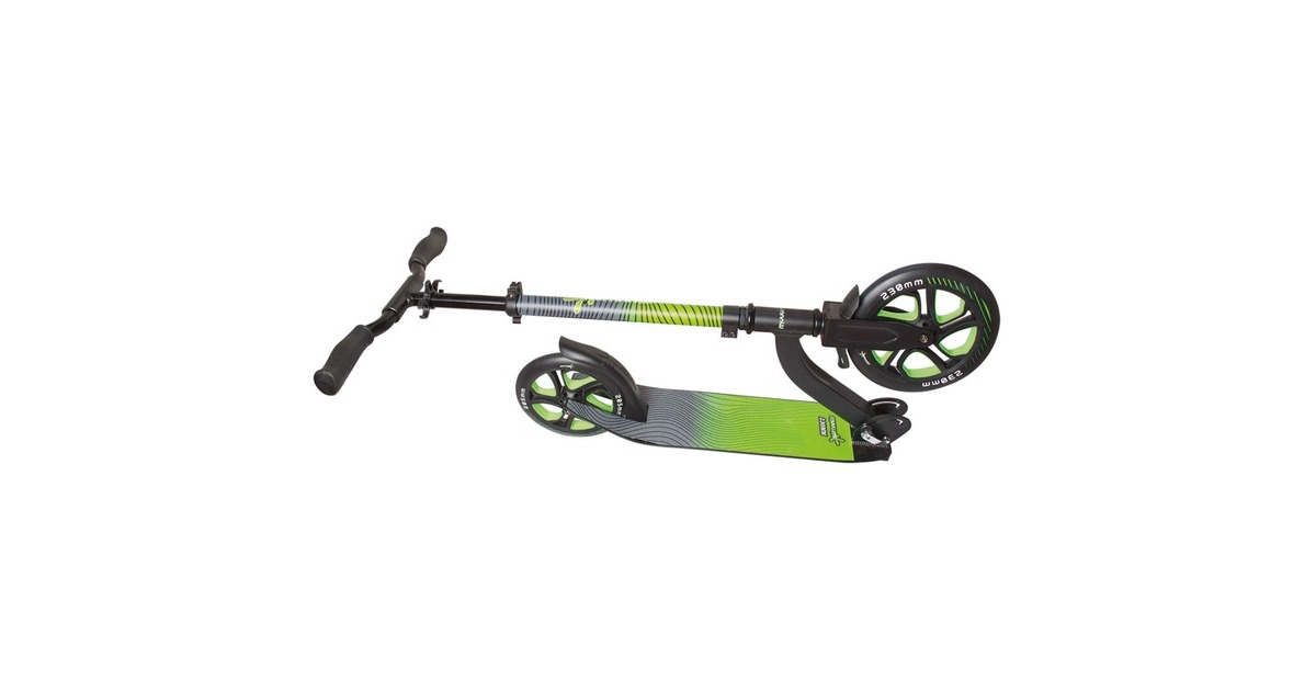 Muuwmi Aluminium Scooter Pro 230 mm SG(schwarz/grün)