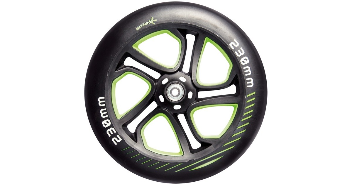 Muuwmi Aluminium Scooter Pro 230 mm SG(schwarz/grün)
