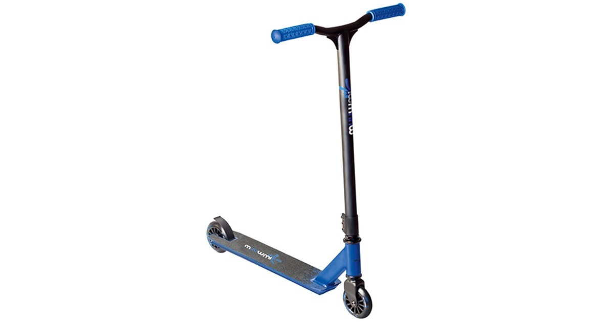 Muuwmi Aluminium Scooter SB(schwarz/blau, Stuntscooter)