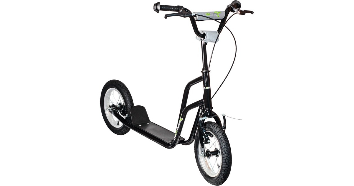 Muuwmi Fun Air 12 Zoll, Scooter(schwarz)