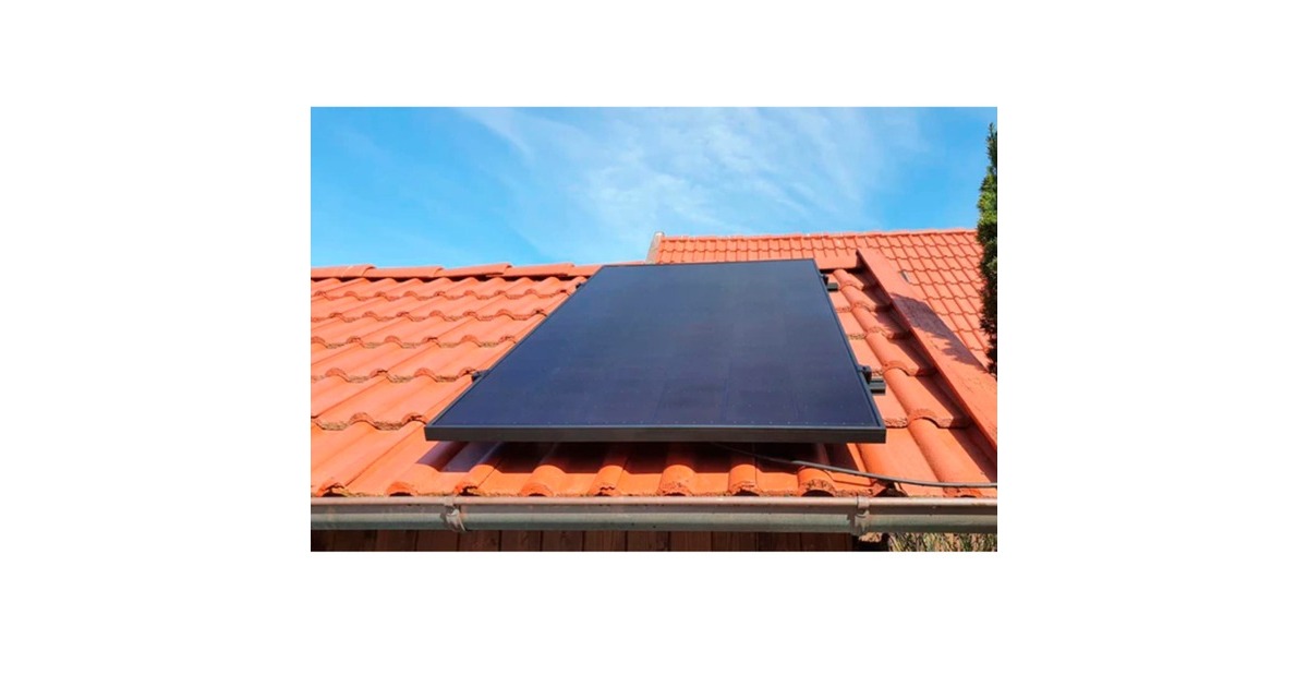 MyVoltaics Balkonkraftwerk MyPfannendach - einfach, 400 Watt(0% MWST, 1x 400W, für Pfannendächer mit Standard-Dachziegeln)