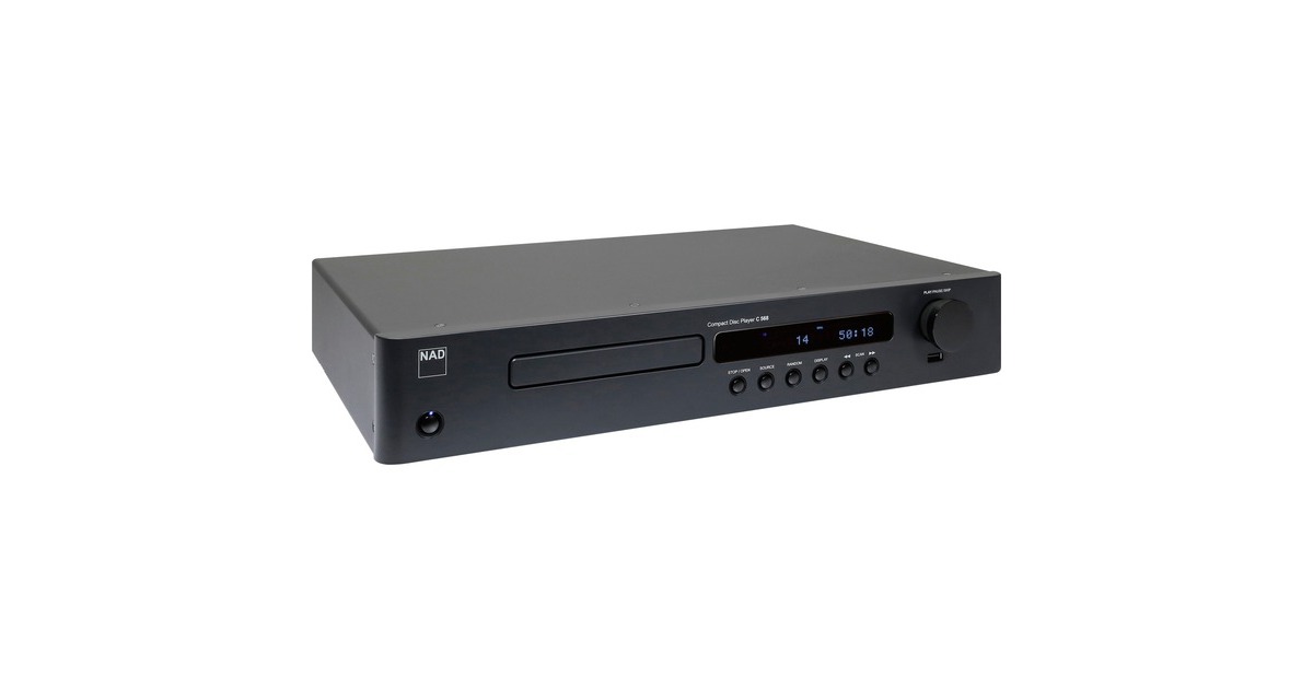 NAD C 568, CD-Player(grau, Cinch, Optisch, Koaxial)