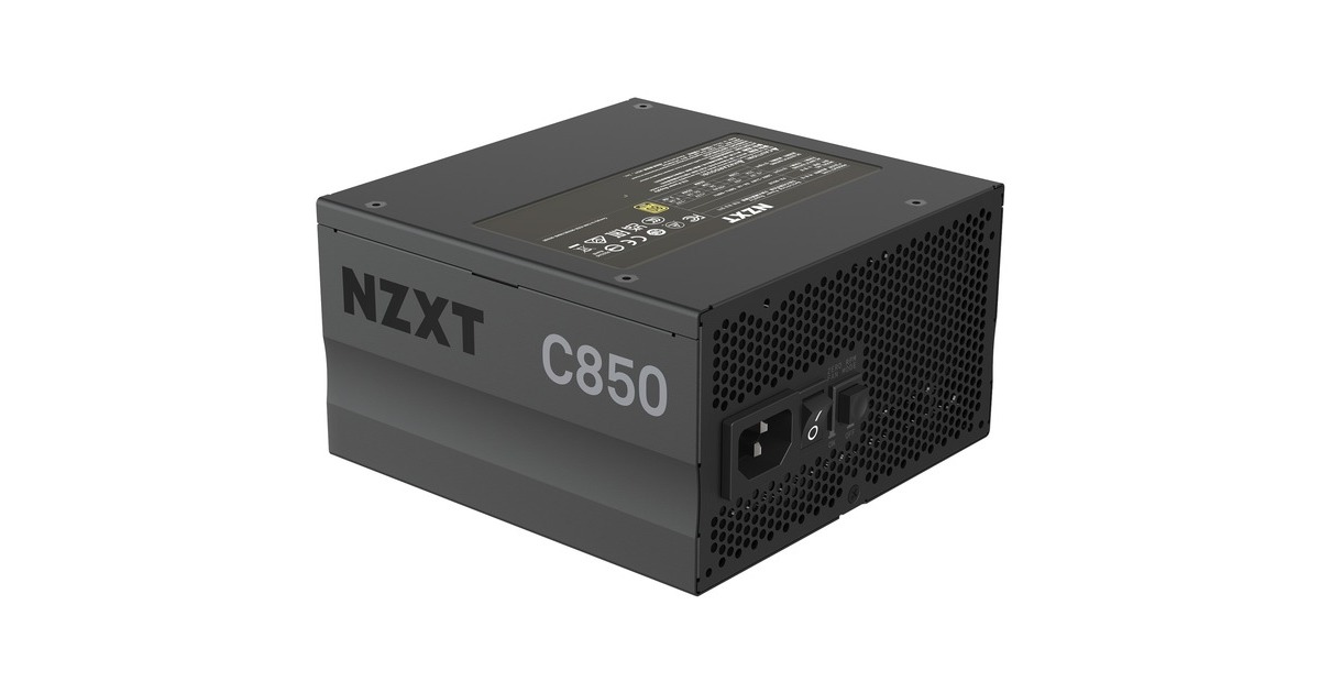 NZXT C850 80+ Gold 850W, PC-Netzteil(schwarz, 6x PCIe, Kabel-Management, 850 Watt)