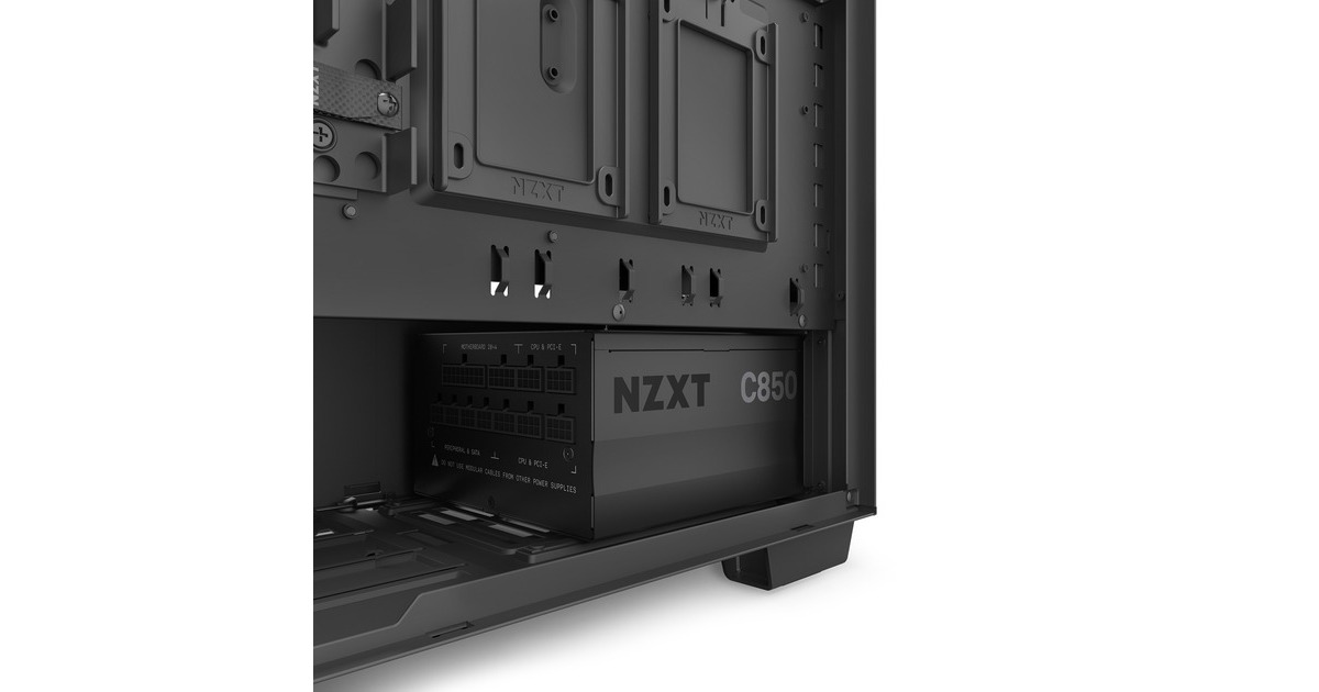 NZXT C850 80+ Gold 850W, PC-Netzteil(schwarz, 6x PCIe, Kabel-Management, 850 Watt)