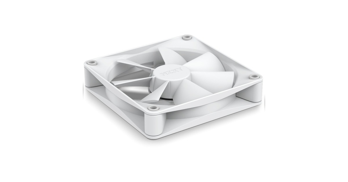 NZXT F120P PWM Airflow 120x120x26, Gehäuselüfter(weiß)