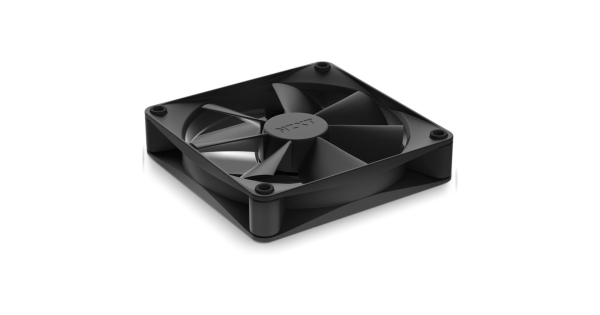 NZXT F120P PWM Airflow 120x120x2, Gehäuselüfter(schwarz)