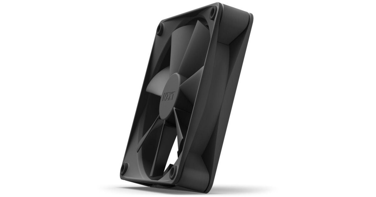 NZXT F120P PWM Airflow 120x120x2, Gehäuselüfter(schwarz)