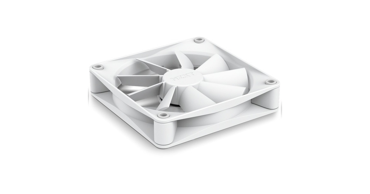 NZXT F120Q Quiet Airflow 120x120x26, Gehäuselüfter(weiß)