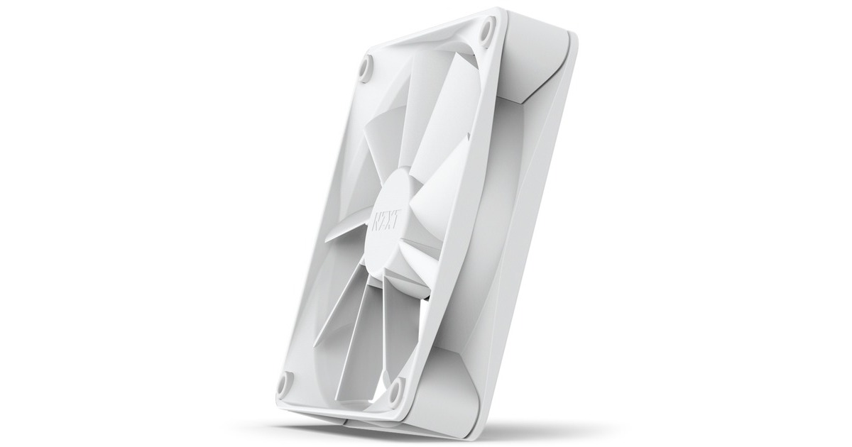 NZXT F120Q Quiet Airflow 120x120x26, Gehäuselüfter(weiß)