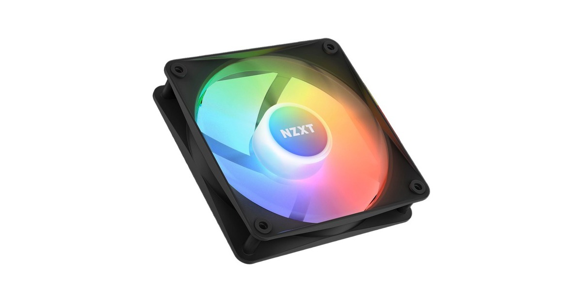 NZXT F120 RGB Core Single 120x120x26, Gehäuselüfter(schwarz, Einzellüfter, ohne Controller) NZXT F120 RGB Core Single 120x120x26, Gehäuselüfter(schwarz, Einzellüfter, ohne Controller)