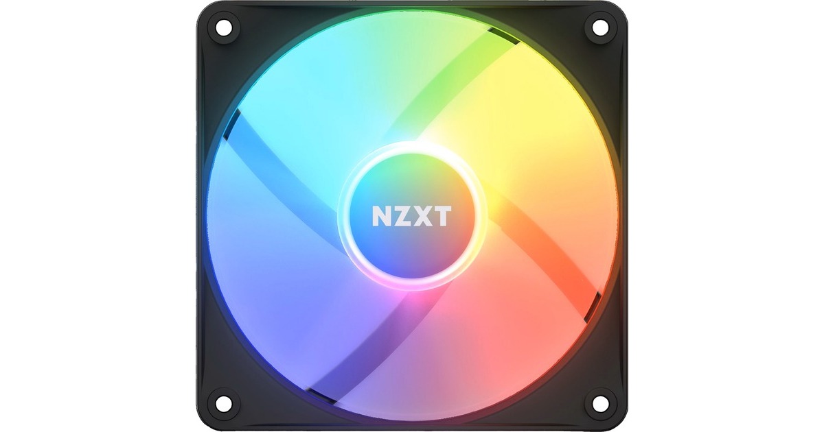 NZXT F120 RGB Core Single 120x120x26, Gehäuselüfter(schwarz, Einzellüfter, ohne Controller)