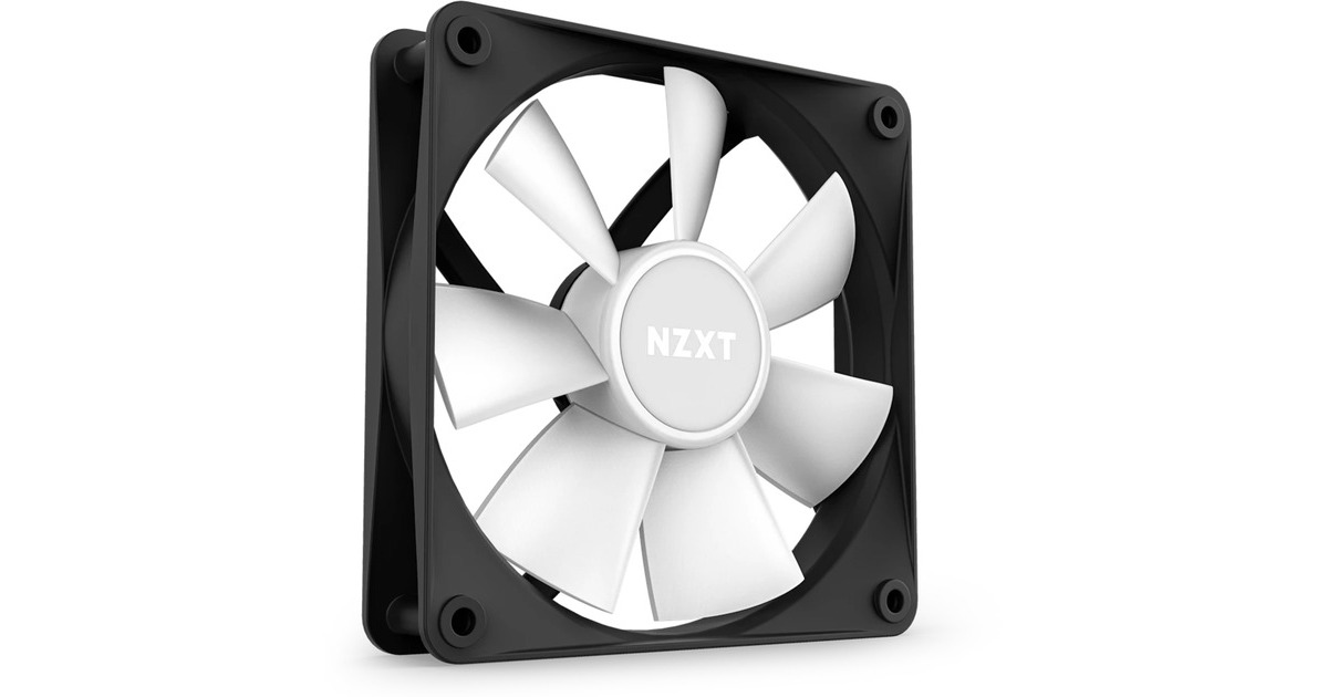 NZXT F120 RGB Core Triple Pack 120x120x26, Gehäuselüfter(schwarz, 3er Pack, inkl. RGB-Controller)