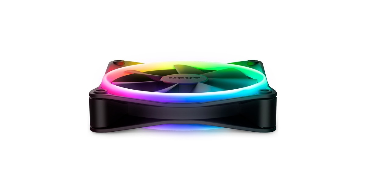 NZXT F120 RGB DUO Single 120x120x25, Gehäuselüfter(schwarz, Einzellüfter, ohne Controller)
