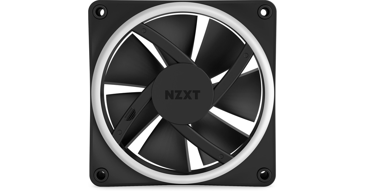 NZXT F120 RGB DUO Single 120x120x25, Gehäuselüfter(schwarz, Einzellüfter, ohne Controller)