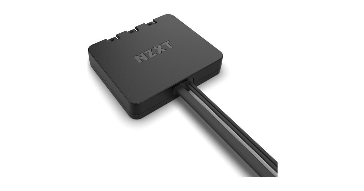 NZXT F120 RGB-Dreierpack 120x120x26, Gehäuselüfter(schwarz, 3er Pack inkl. RGB & Fan Controller)