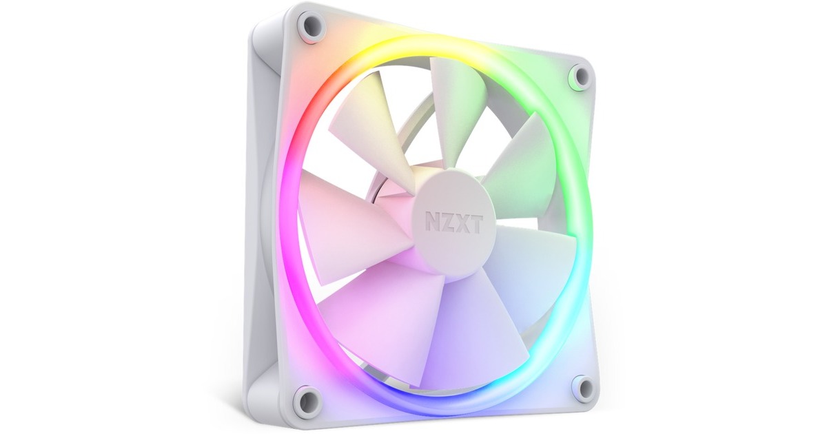 NZXT F120 RGB Single 120x120x26, Gehäuselüfter(weiß, Einzellüfter, ohne Controller) NZXT F120 RGB Single 120x120x26, Gehäuselüfter(weiß, Einzellüfter, ohne Controller)