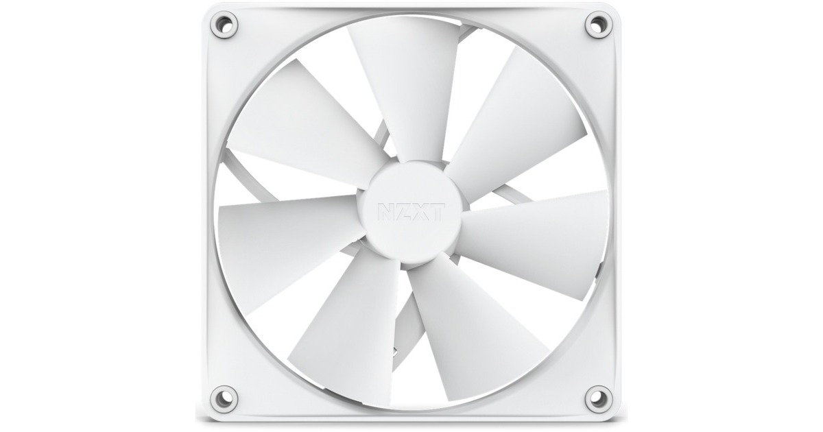 NZXT F140P PWM Airflow 140x140x26, Gehäuselüfter(weiß)