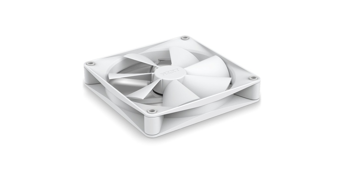 NZXT F140P PWM Airflow 140x140x26, Gehäuselüfter(weiß)