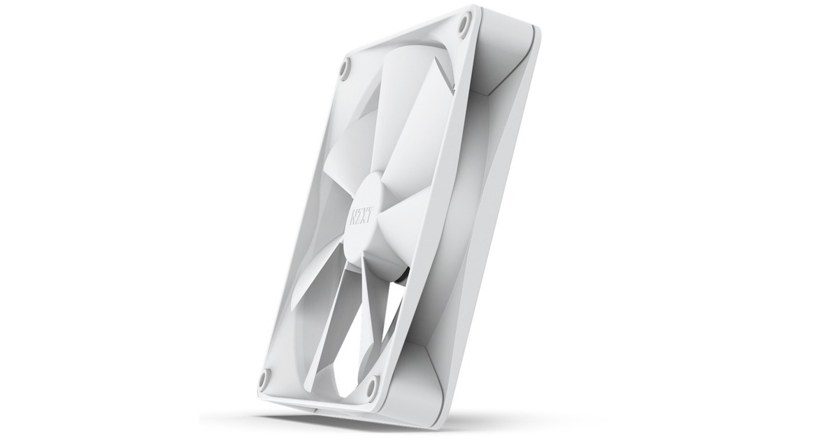 NZXT F140P PWM Airflow 140x140x26, Gehäuselüfter(weiß)