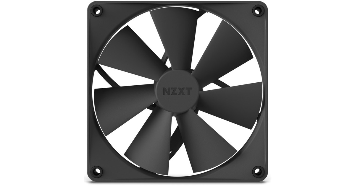 NZXT F140P PWM Airflow 140x140x26, Gehäuselüfter(schwarz)