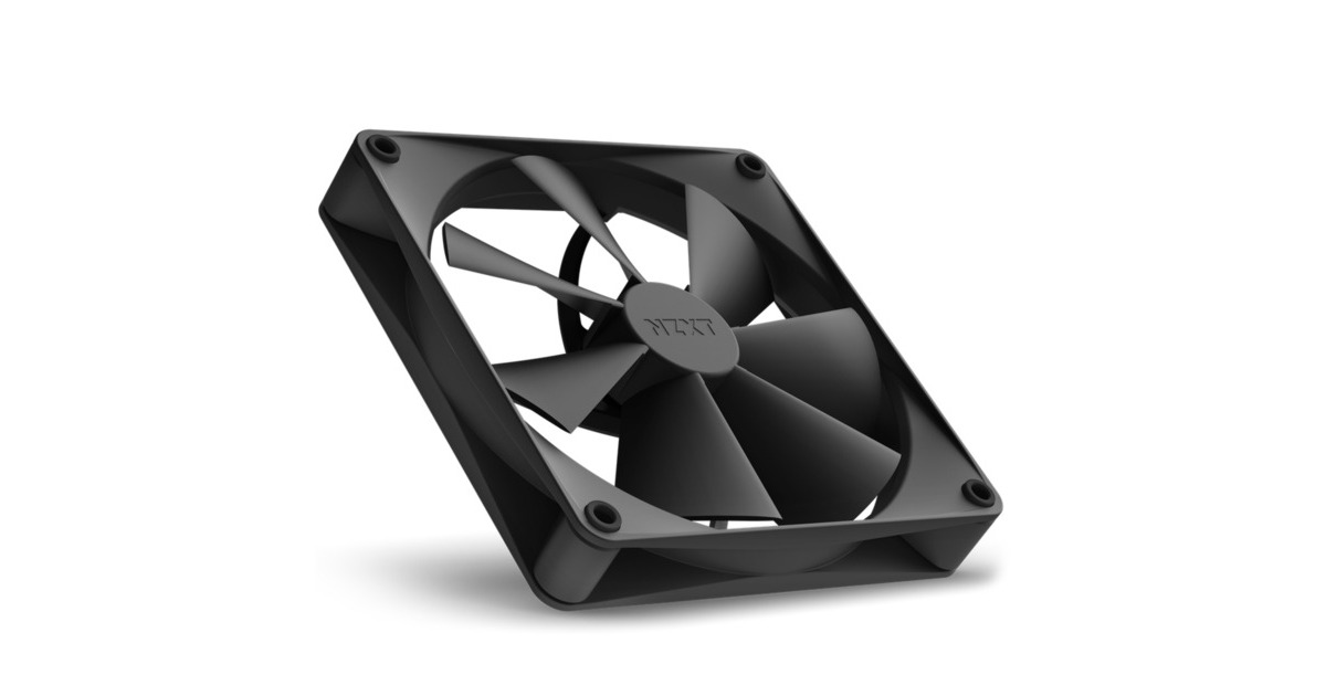 NZXT F140P PWM Airflow 140x140x26, Gehäuselüfter(schwarz)