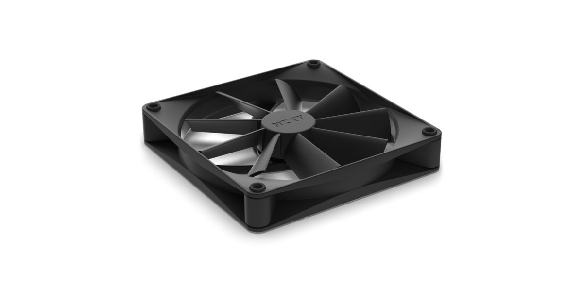 NZXT F140Q Quiet Airflow 140x140x26, Gehäuselüfter(schwarz)