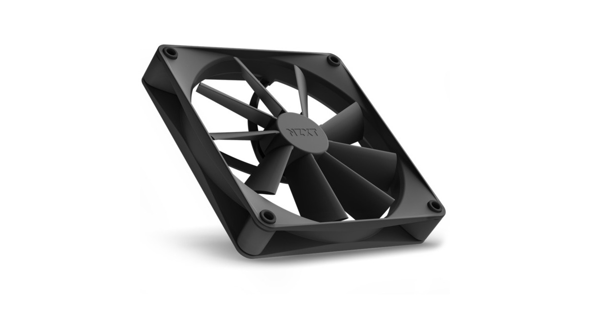 NZXT F140Q Quiet Airflow 140x140x26, Gehäuselüfter(schwarz)