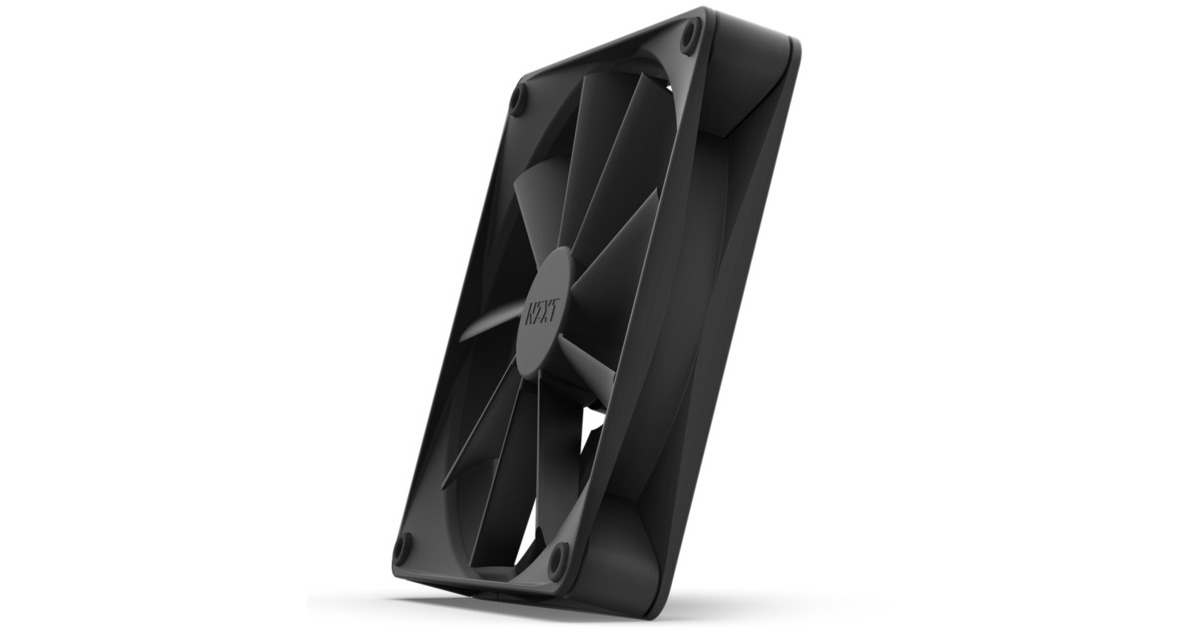 NZXT F140Q Quiet Airflow 140x140x26, Gehäuselüfter(schwarz)