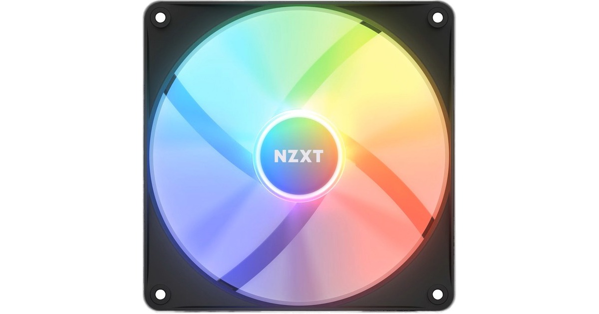 NZXT F140 RGB Core Single 140x140x26, Gehäuselüfter(schwarz, Einzellüfter, ohne Controller)