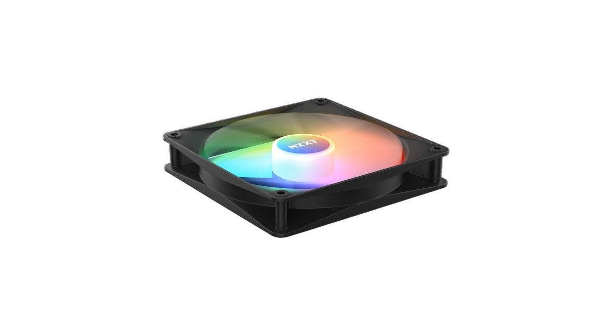 NZXT F140 RGB Core Single 140x140x26, Gehäuselüfter(schwarz, Einzellüfter, ohne Controller)