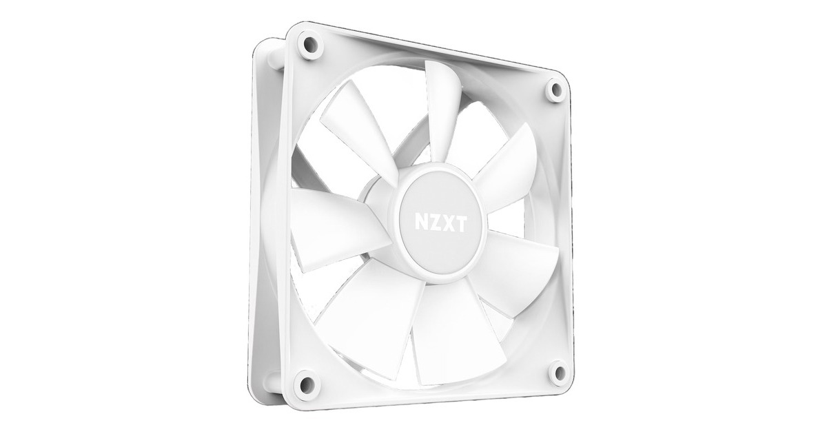 NZXT F140 RGB Core Single 140x140x26, Gehäuselüfter(weiß, Einzellüfter, ohne Controller)