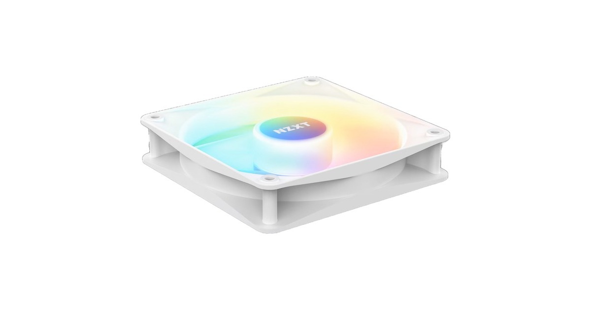 NZXT F140 RGB Core Single 140x140x26, Gehäuselüfter(weiß, Einzellüfter, ohne Controller)