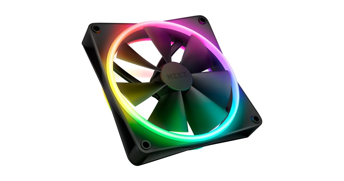 NZXT F140 RGB DUO Single 140x140x25, Gehäuselüfter(schwarz, Einzellüfter, ohne Controller) NZXT F140 RGB DUO Single 140x140x25, Gehäuselüfter(schwarz, Einzellüfter, ohne Controller)