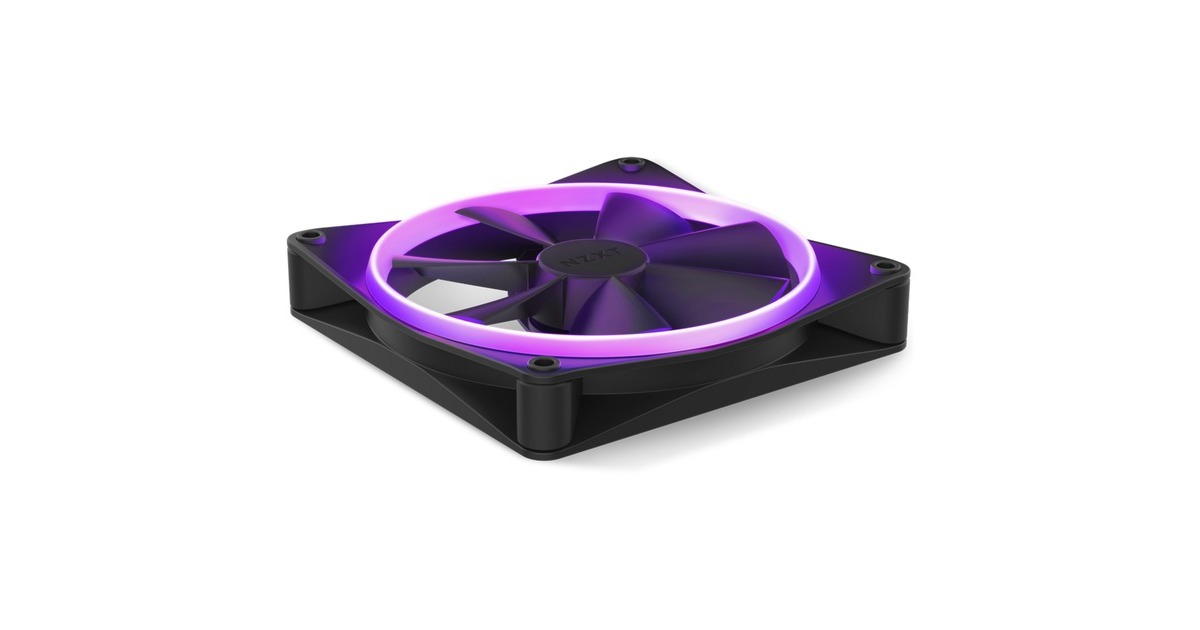 NZXT F140 RGB Single 140x140x26, Gehäuselüfter(schwarz, Einzellüfter, ohne Controller)