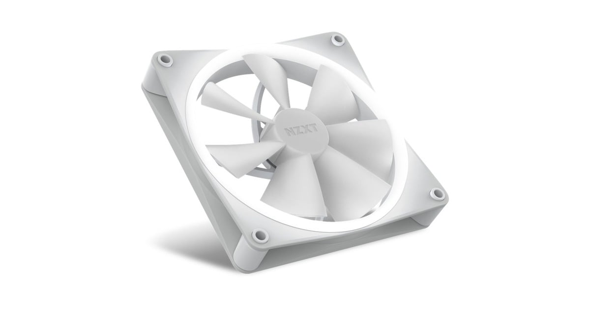NZXT F140 RGB Single 140x140x26, Gehäuselüfter(weiß, Einzellüfter, ohne Controller, Outlet)