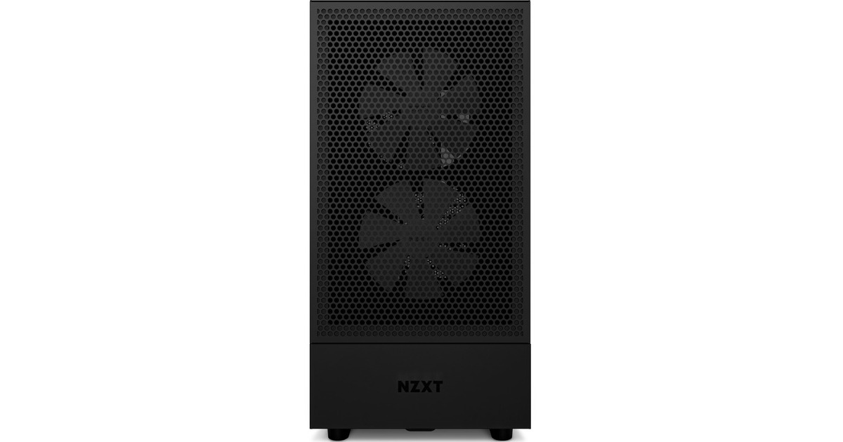 NZXT H5 Flow RGB All Black, Tower-Gehäuse(schwarz (matt),Tempered Glass)