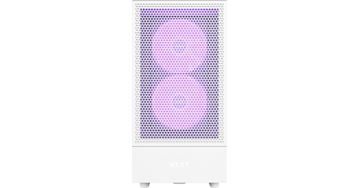 NZXT H5 Flow RGB All White, Tower-Gehäuse(weiß (matt),Tempered Glass)