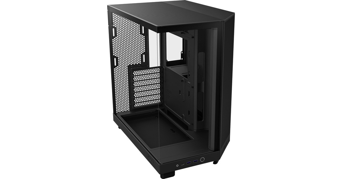 NZXT H6 Flow RGB, Tower-Gehäuse(schwarz, Tempered Glass)