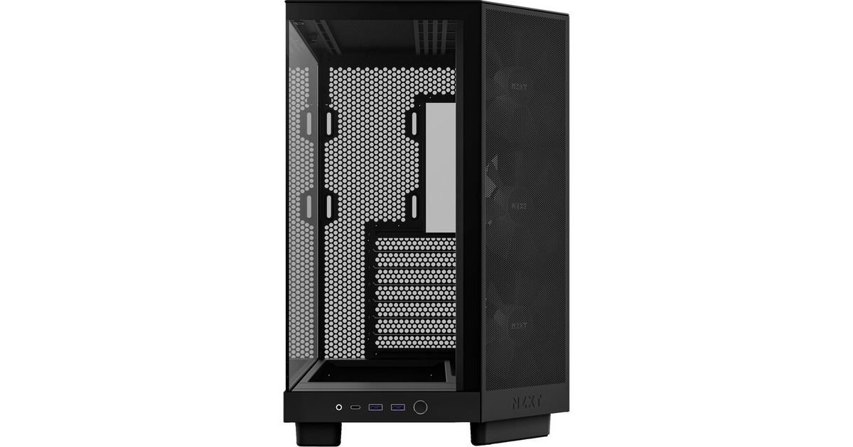 NZXT H6 Flow RGB, Tower-Gehäuse(schwarz, Tempered Glass)