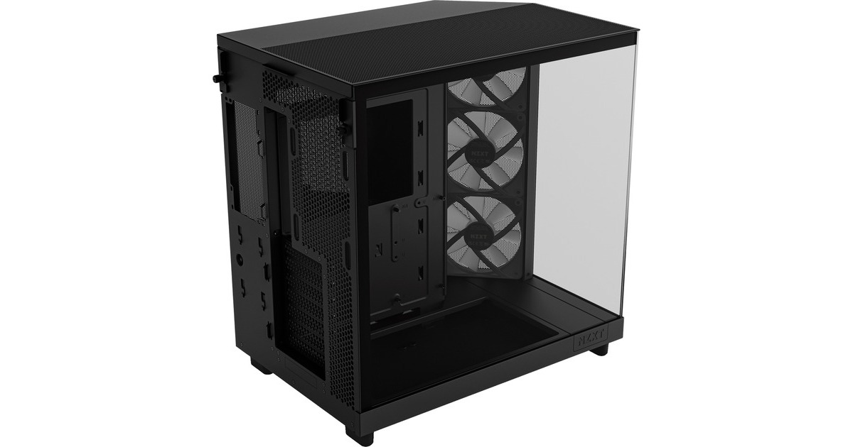 NZXT H6 Flow RGB, Tower-Gehäuse(schwarz, Tempered Glass)
