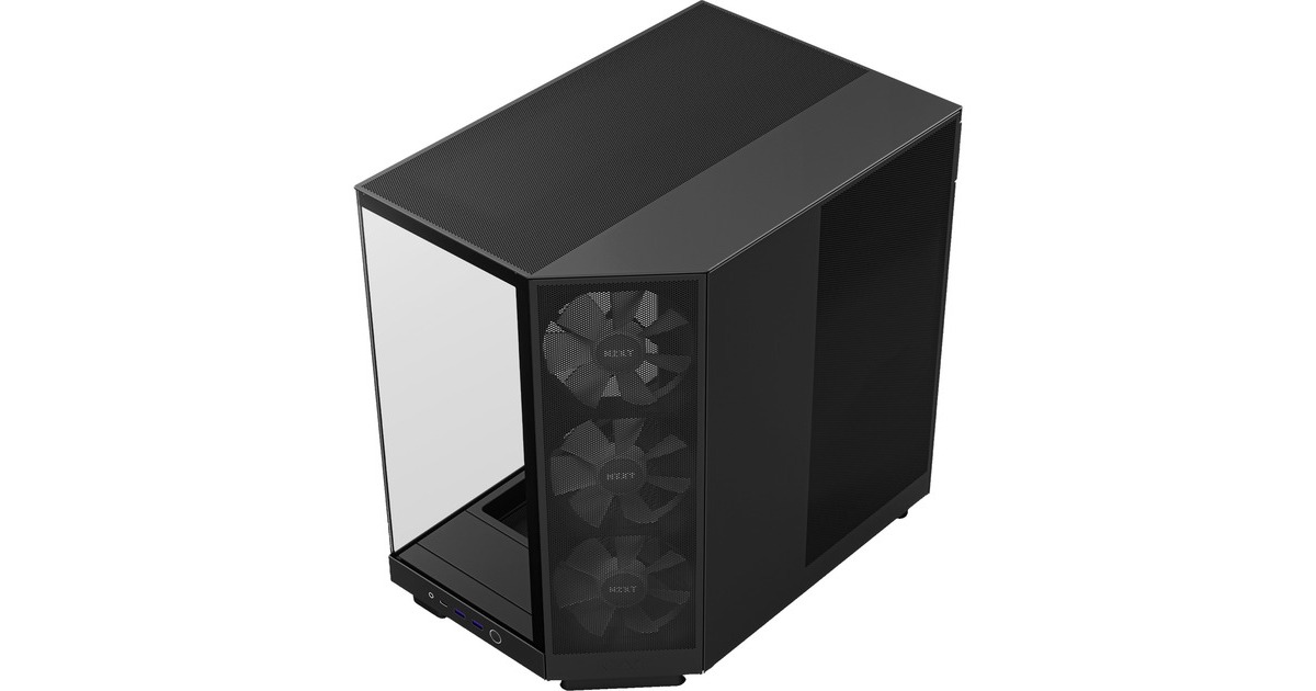 NZXT H6 Flow RGB, Tower-Gehäuse(schwarz, Tempered Glass)