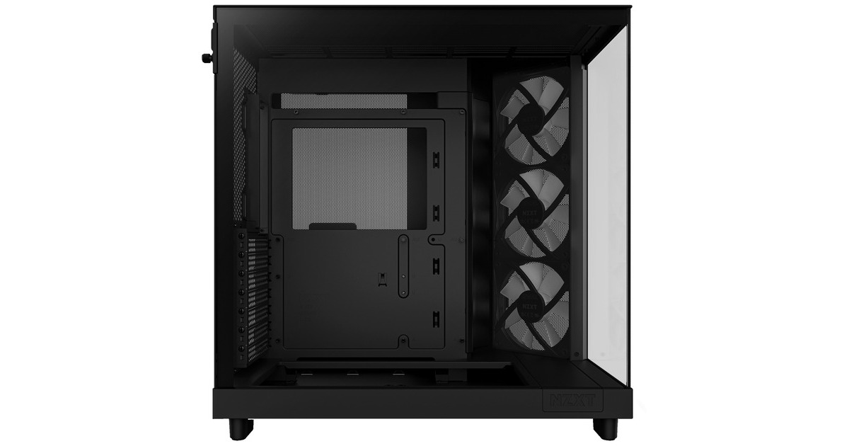 NZXT H6 Flow RGB, Tower-Gehäuse(schwarz, Tempered Glass)