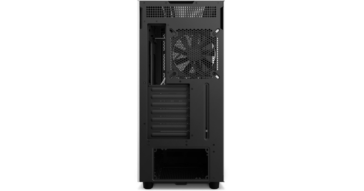 NZXT H7 Flow White&Black, Tower-Gehäuse(weiß/schwarz)