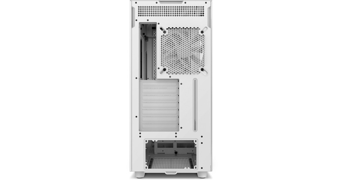 NZXT H7 Flow White, Tower-Gehäuse(weiß (matt), Tempered Glass)
