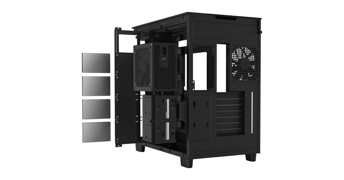 NZXT H9 Elite All Black, Tower-Gehäuse(schwarz, Tempered Glass, Outlet) NZXT H9 Elite All Black, Tower-Gehäuse(schwarz, Tempered Glass, Outlet)