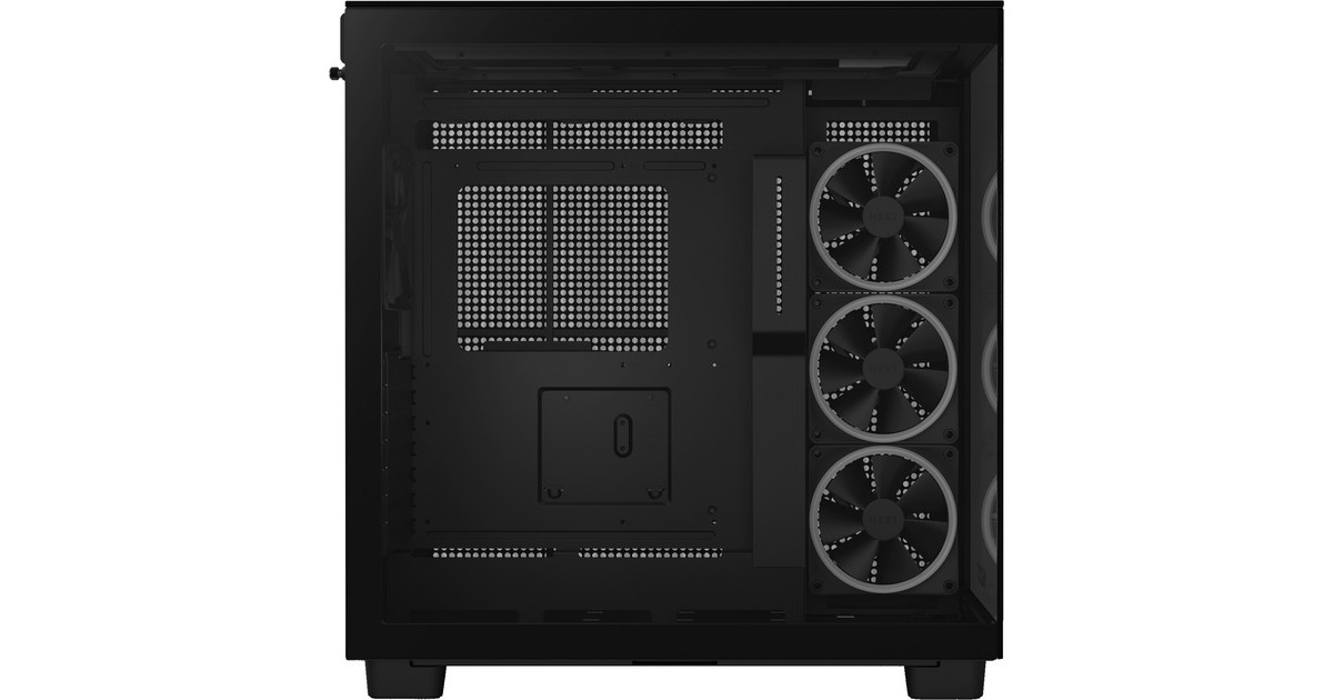 NZXT H9 Elite All Black, Tower-Gehäuse(schwarz, Tempered Glass)