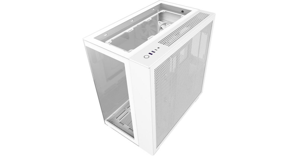 NZXT H9 Elite All White, Tower-Gehäuse(weiß, Tempered Glass)